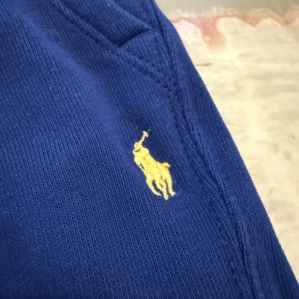 Polo Ralph Lauren Boys Fleece Jogger Sweatpants Navy Size‎ 6